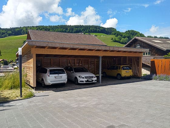 Solar-Carport Favrestock, Walkringen